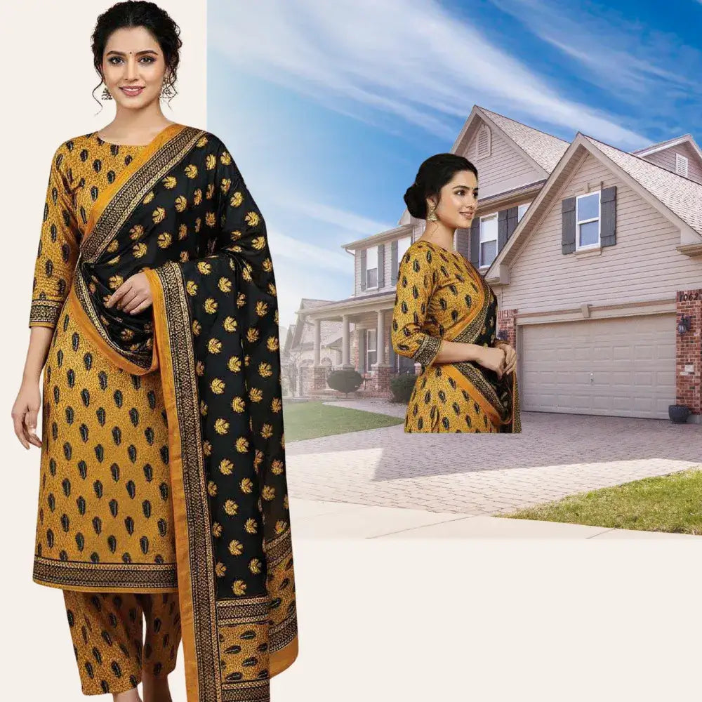 printed lawn dress design GF079