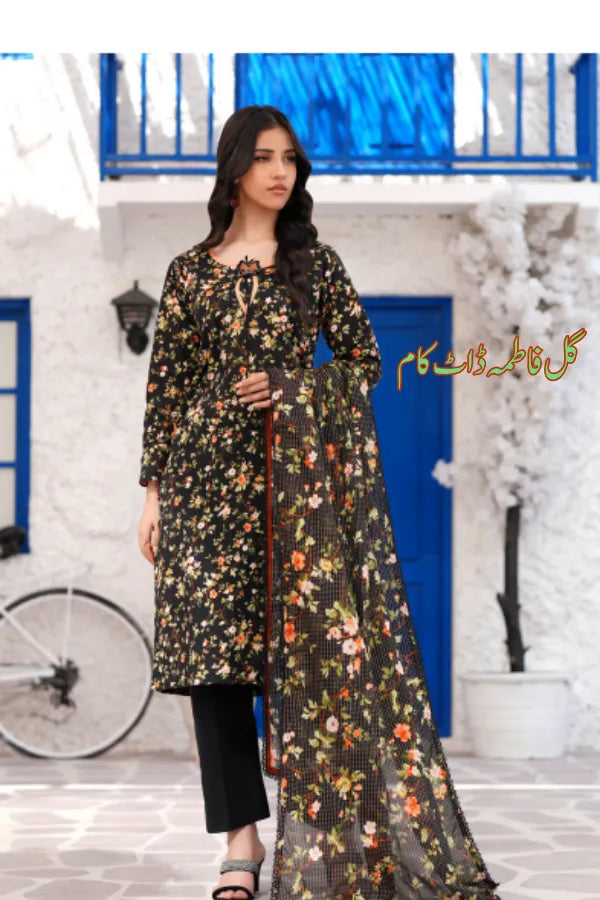 Gulfatima dIGITAL Printed Lawn GF069