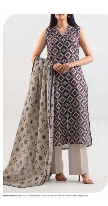 saya 3piece suite Barcode 025 Gul Fatima