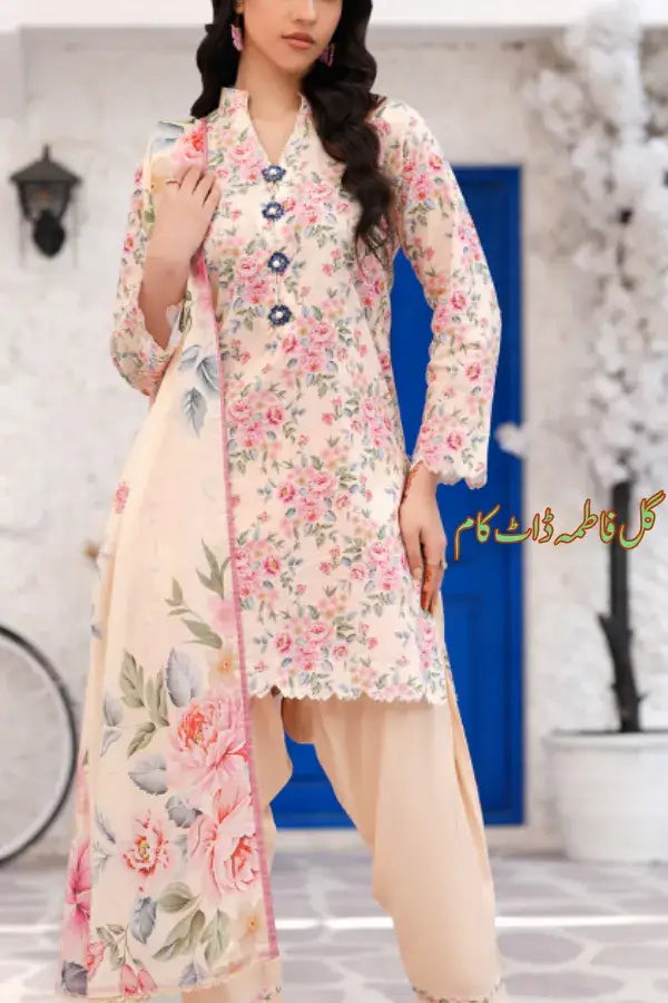 Gulfatima dIGITAL Printed Lawn GF060