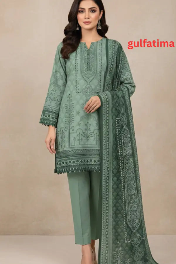 Limelight Summer Unstiched Digital Printed Lawn GF041