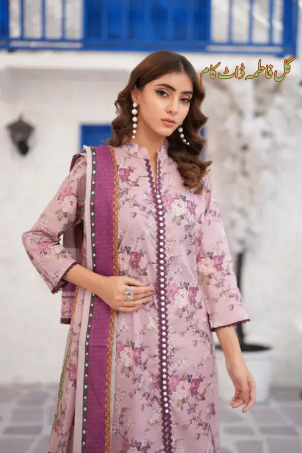Gulfatima dIGITAL Printed Lawn GF061