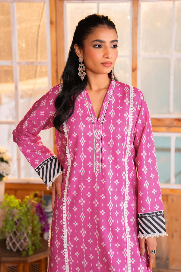 Barcode:kamgl4795/Printed - 3 Pc Lawn Suit (Lawn Dupatta) - Gul Fatima