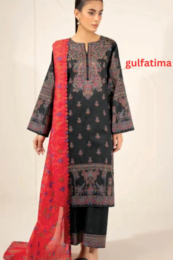 Limelight Summer Unstiched Digital Printed Lawn GF043