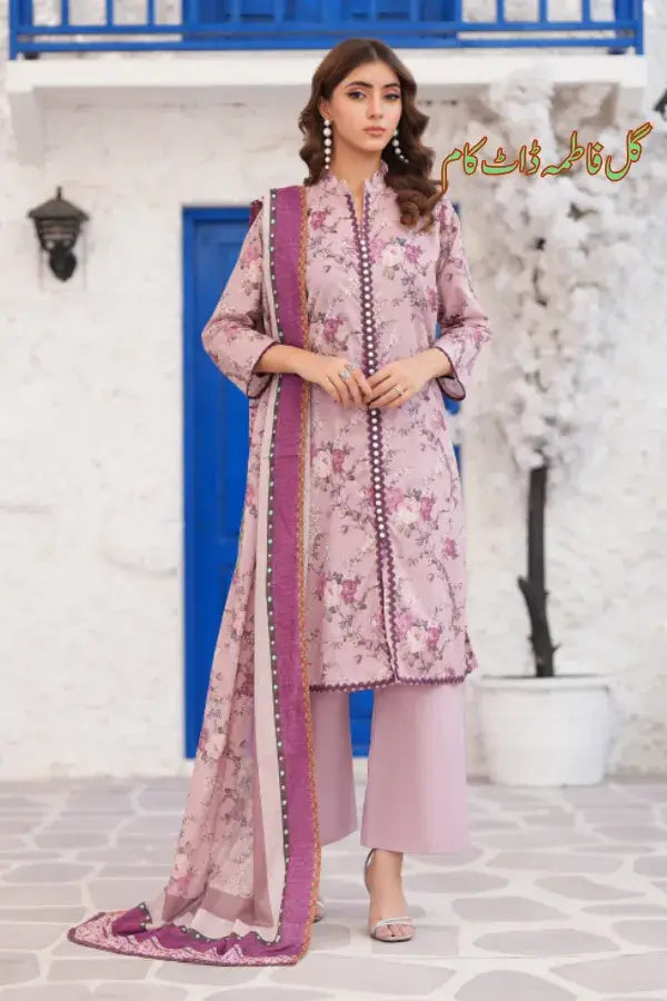 Gulfatima dIGITAL Printed Lawn GF061