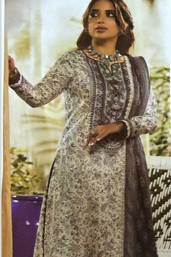 Asim Jofa latest designs of lawn dresses GF182 GULFATIMA