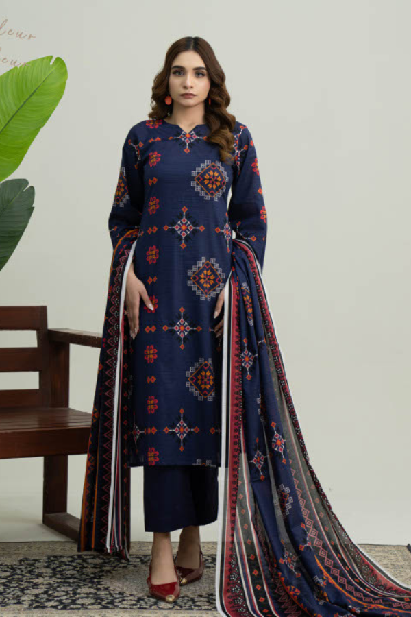 latest lawn dress design GF100