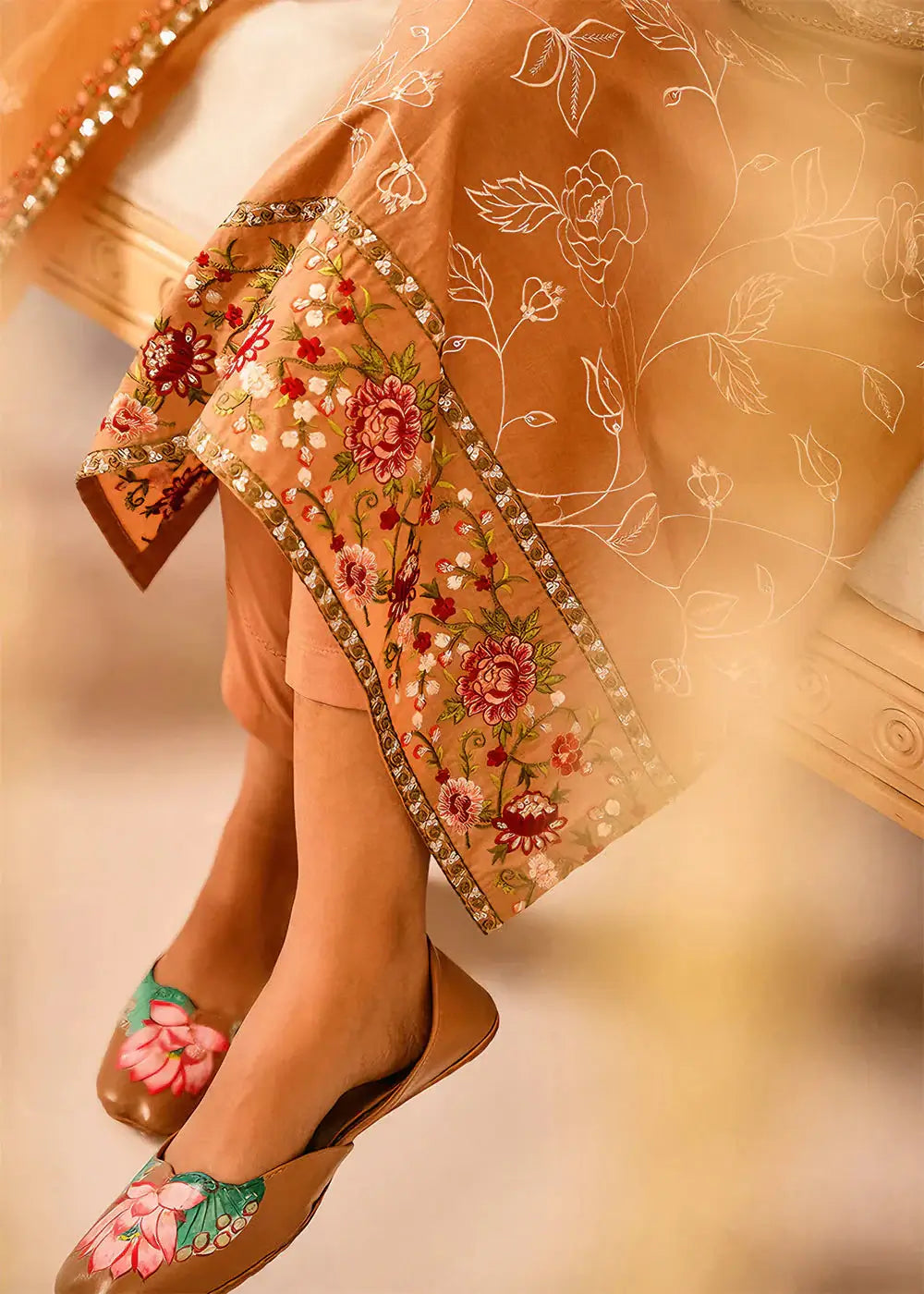 Lawn 3PC Zarmeen & Emaan Premium Code: 641 GULFATIMA