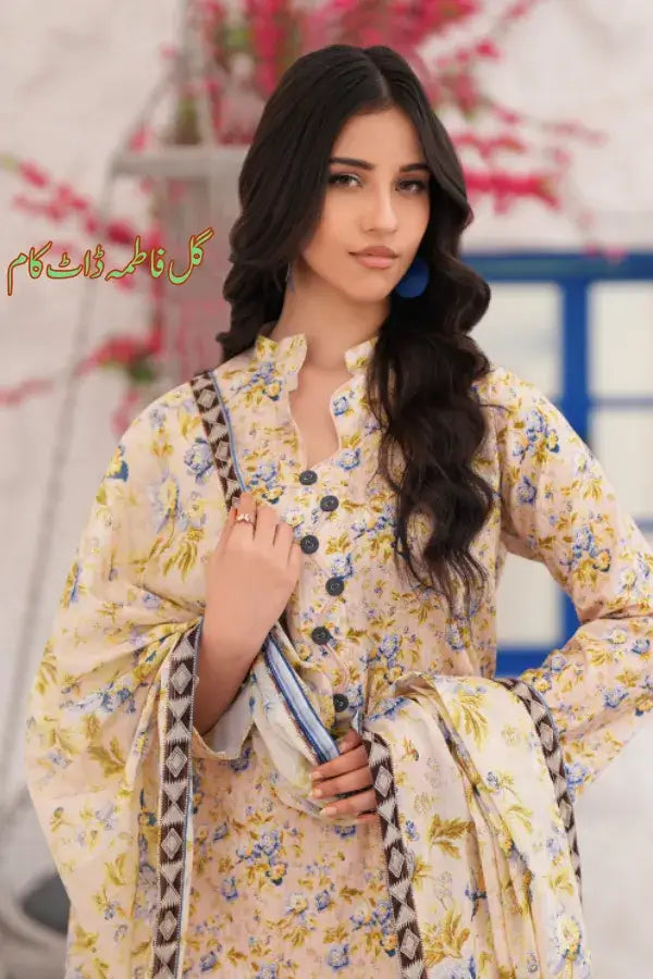 Gulfatima dIGITAL Printed Lawn GF062