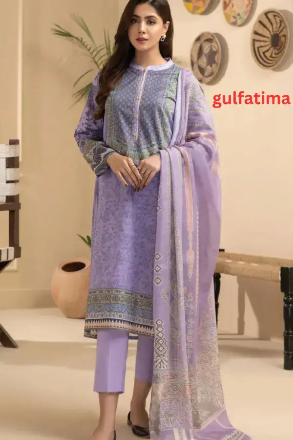 Limelight Summer Unstiched Digital Printed Lawn GF047