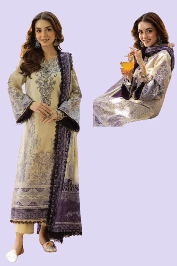 Asim Jofa latest designs of lawn dresses GF93