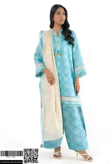 Print 3pc Alkaram Lawn Vol-12 GULFATIMA