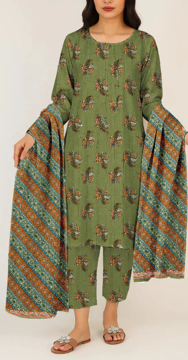 Print Premium 3pc Saya Lawn 04A GULFATIMA