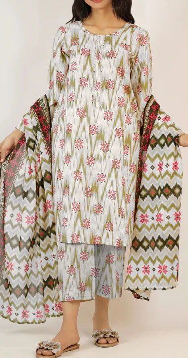 Print Premium 3pc Saya Lawn 05B GULFATIMA