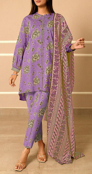 Print Premium 3pc Saya Lawn 09A GULFATIMA