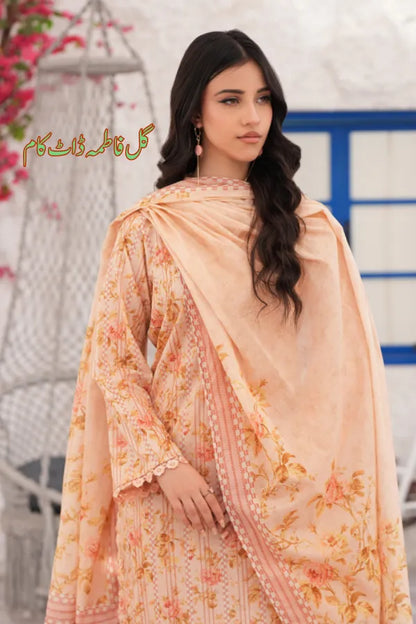 Gulfatima dIGITAL Printed Lawn GF065