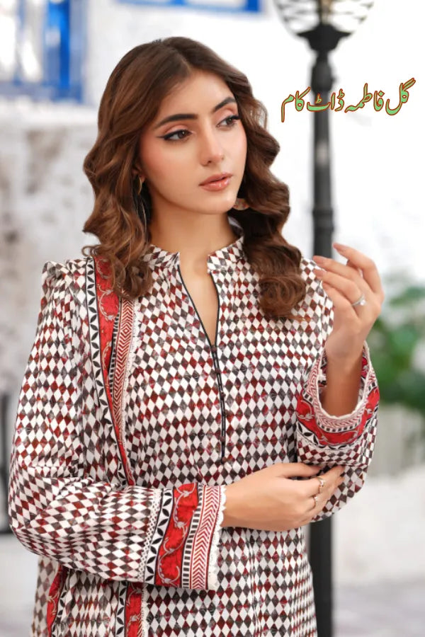 Gulfatima dIGITAL Printed Lawn GF068
