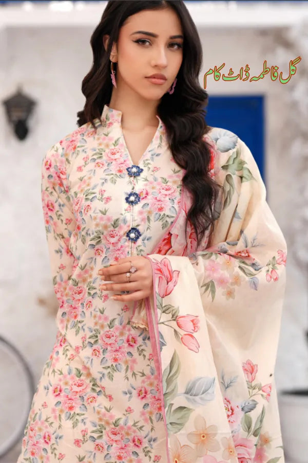 Gulfatima dIGITAL Printed Lawn GF060