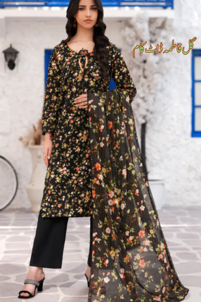 Gulfatima dIGITAL Printed Lawn GF069