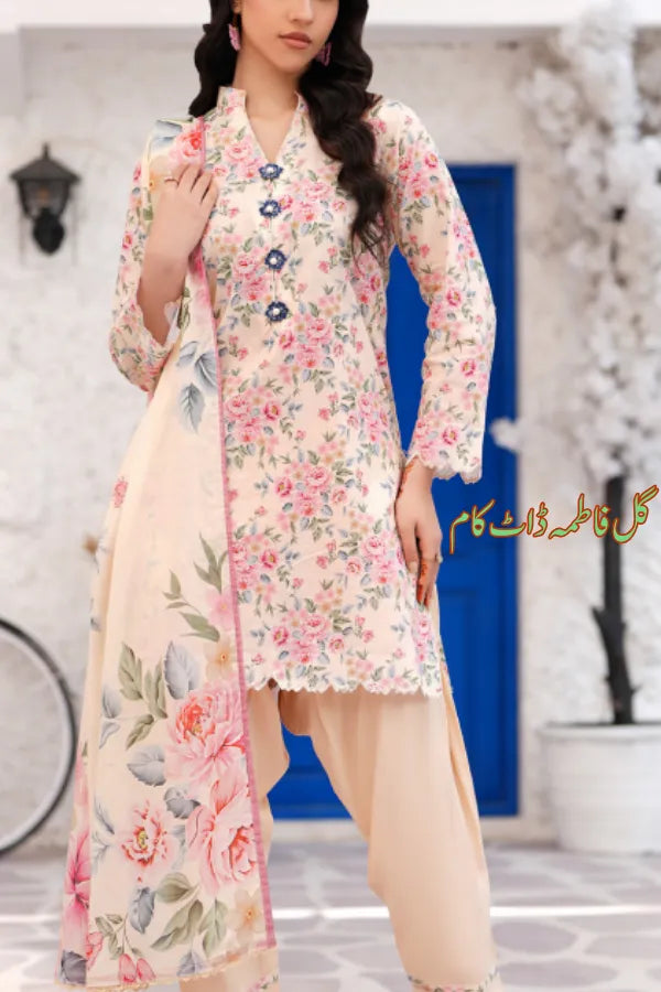 Gulfatima dIGITAL Printed Lawn GF060