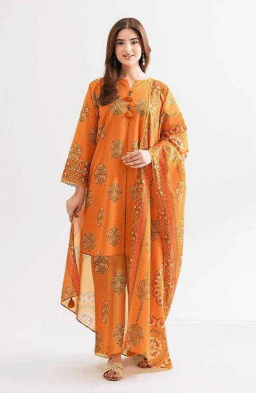 Print 3pc Nishat Lawn GF-3261 GULFATIMA