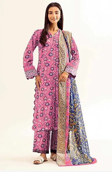Print 3pc Nishat Lawn GF-3270 GULFATIMA