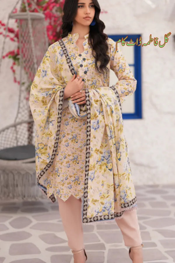 Gulfatima dIGITAL Printed Lawn GF062