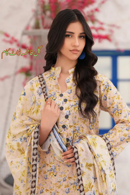 Gulfatima dIGITAL Printed Lawn GF062