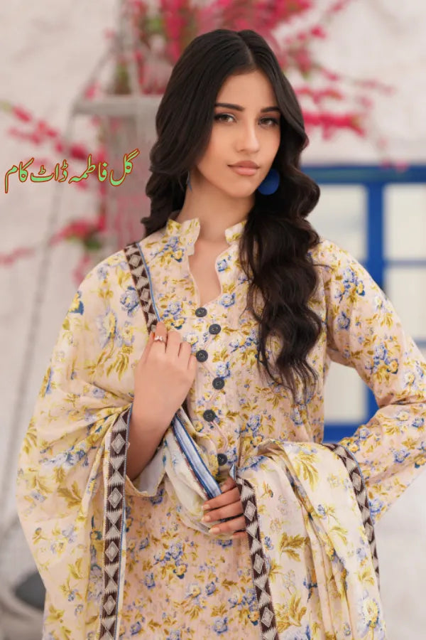 Gulfatima dIGITAL Printed Lawn GF062