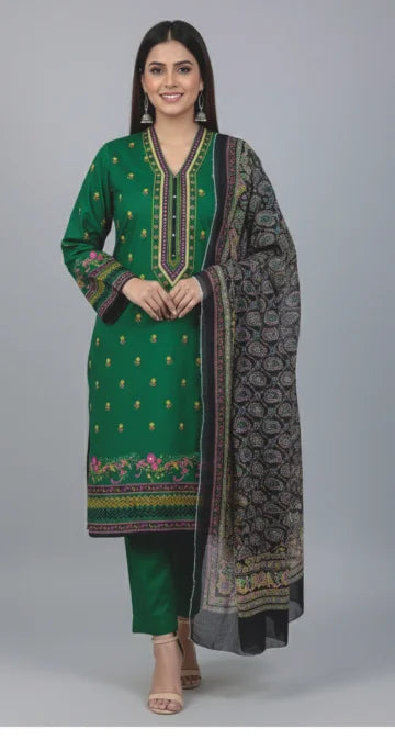 Limelight Summer Unstiched Digital Printed Lawn Barcode 13 Gul Fatima