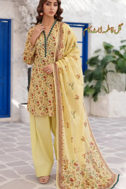 Gulfatima dIGITAL Printed Lawn GF063