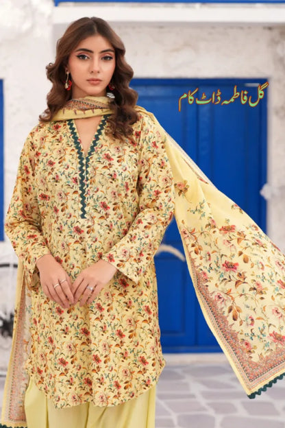 Gulfatima dIGITAL Printed Lawn GF063