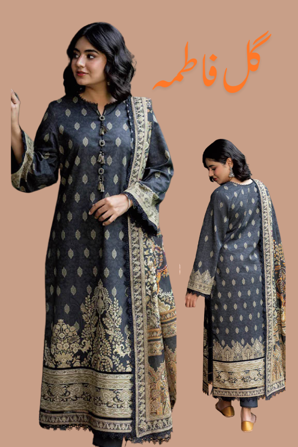 Asim Jofa latest designs of lawn dresses GF94 Gul Fatima