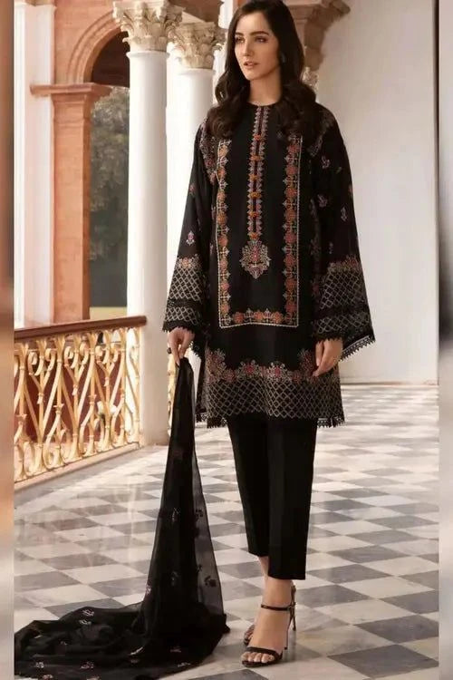 BAREEZE 3pc Wedding Winter Collection AZ 2016 Gul Fatima