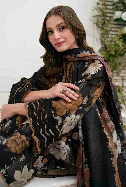 Digital Printed Karandi Dress With Printed Karandi Dupatta (Unstitched) (KD-223) Gul Fatima