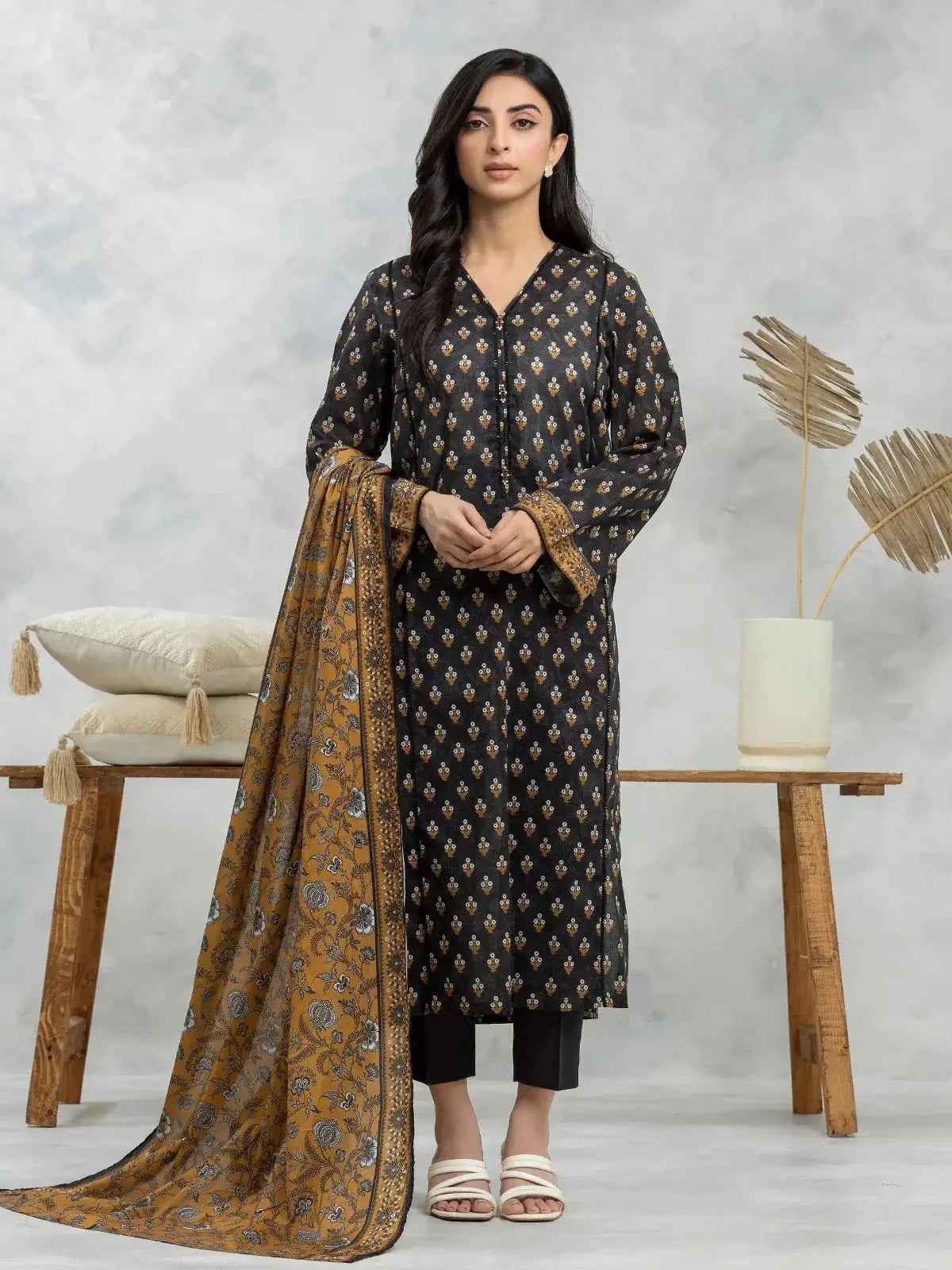Linen 3PC Edenrobe GULFATIMA