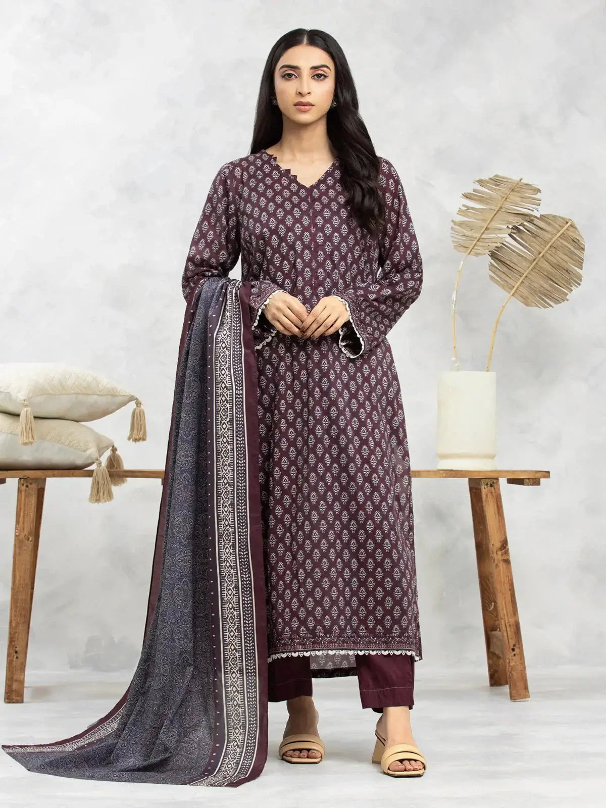 Linen 3PC Edenrobe GULFATIMA