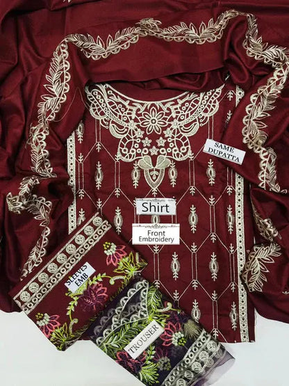 KGB 103-MAHNUR 3pc Wedding Winter Collection Gul Fatima