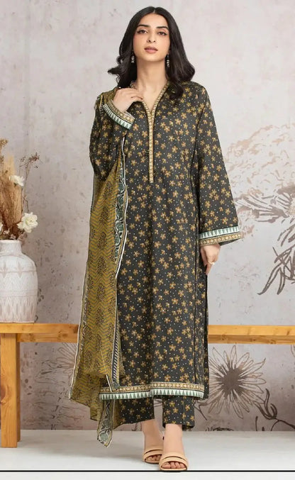 Linen 3PC Edenrobe GULFATIMA