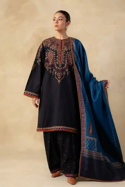 code-kgbl80 Coco By Zara Shahjahan Unstitched Winter Collection 2024 GULFATIMA